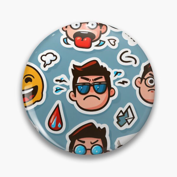 Item preview, Face Stickers designed and sold by RichyStore.