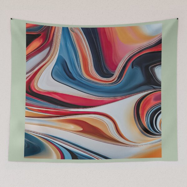 Item preview, Abstract Colorful Pattern designed and sold by Bilisik.