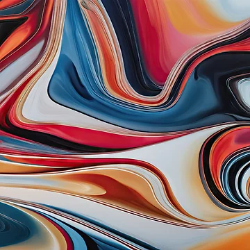 Artwork thumbnail, Abstract Colorful Pattern by Bilisik