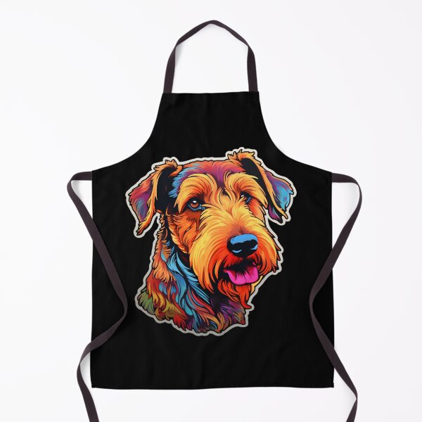 Item preview, Neon Welsh Terrier designed and sold by CUTEDOGGIEZ.