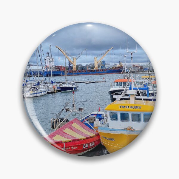 Item preview, Fishing boats, Yachts and a container ship. designed and sold by Violaman.