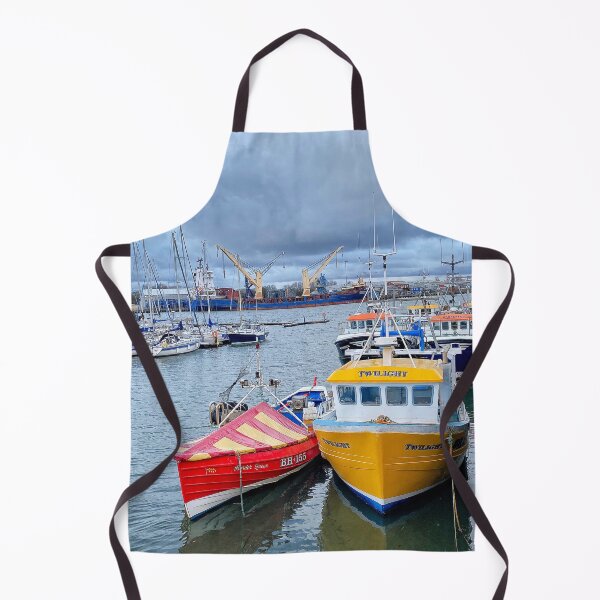 Item preview, Fishing boats, Yachts and a container ship. designed and sold by Violaman.