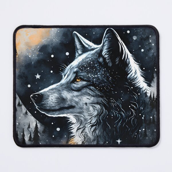 Item preview, Nocturnal wolf's eye view designed and sold by EternalDelight1.