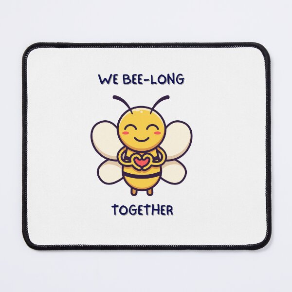 Item preview, Bee Pun: We Bee-long together designed and sold by PurpleWay.