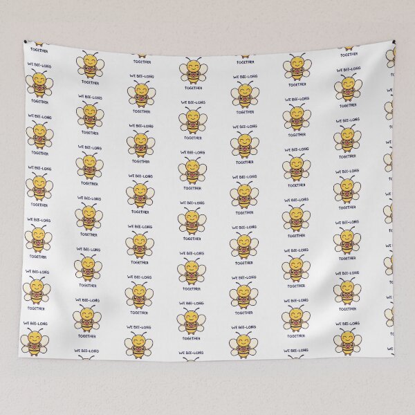 Item preview, Bee Pun: We Bee-long together designed and sold by PurpleWay.