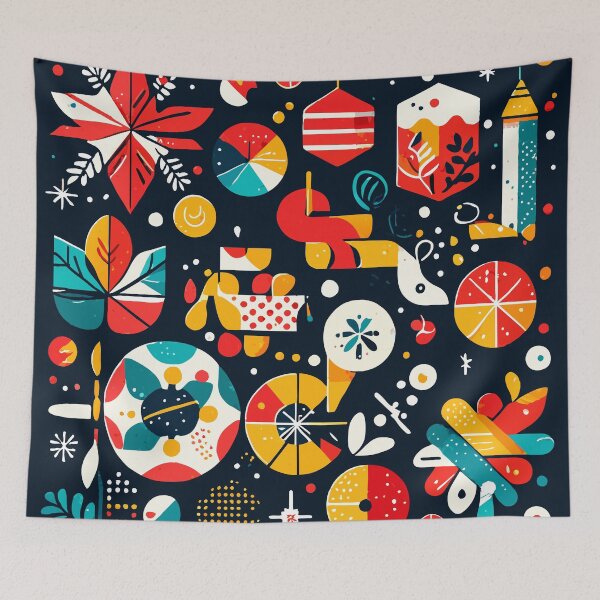 Item preview, Beautiful Christmas symbols. designed and sold by Pixlsmediahn.