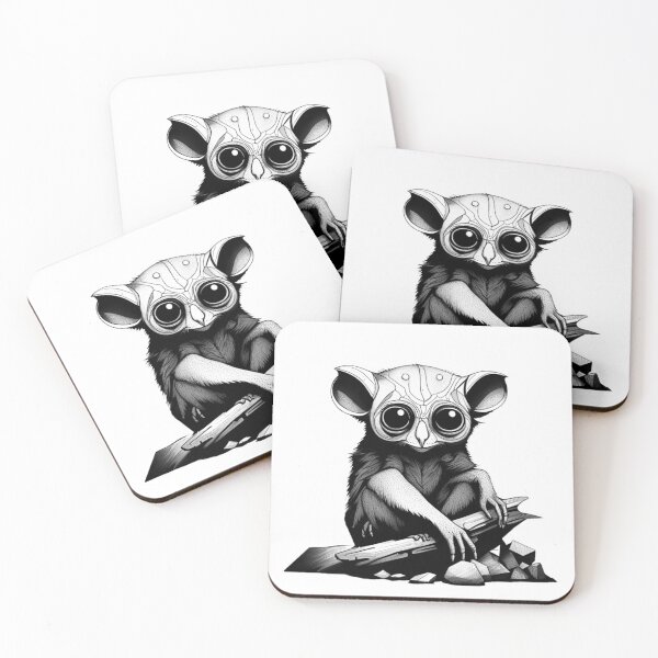 Item preview, The tiny but fearsome tarsier designed and sold by AnEmptyLake.
