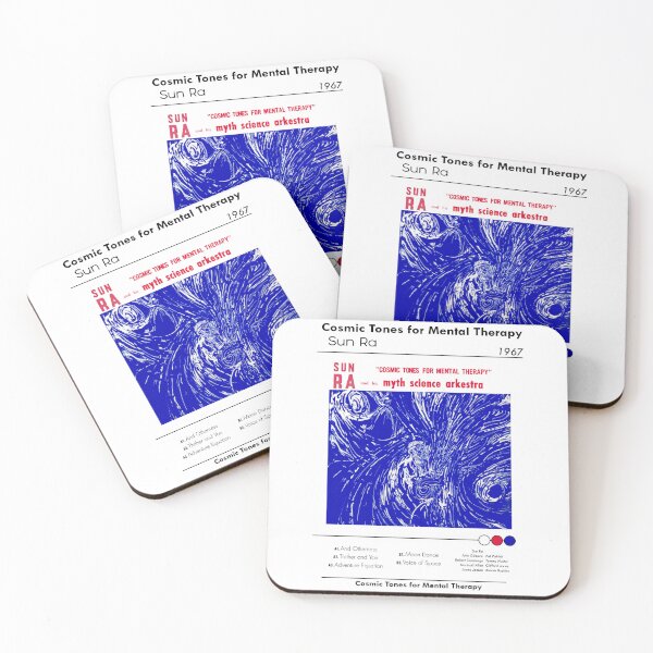Item preview, Sun Ra - Cosmic Tones for Mental Therapy | Album Card designed and sold by theoralcollage.