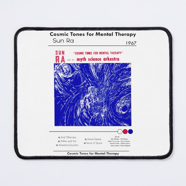 Item preview, Sun Ra - Cosmic Tones for Mental Therapy | Album Card designed and sold by theoralcollage.
