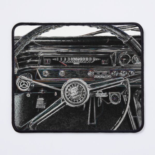 Item preview, 1963 Grand Prix Interior Steering Wheel, Vintage Car Interior designed and sold by BubbaCommerce.