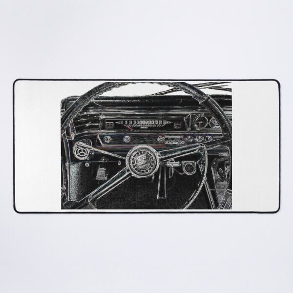 Item preview, 1963 Grand Prix Interior Steering Wheel, Vintage Car Interior designed and sold by BubbaCommerce.