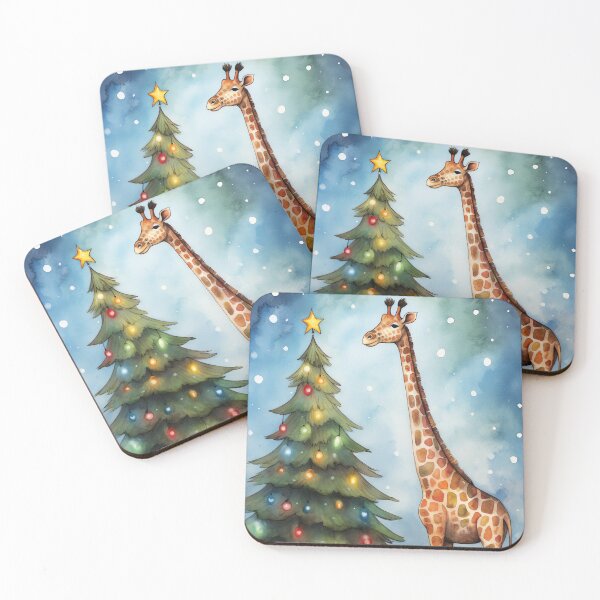 Item preview, Giraffe Christmas Star designed and sold by cute-animals99.