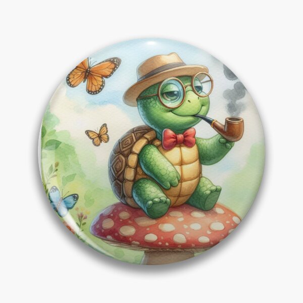 Item preview, Smoking turtle designed and sold by Flowaner.