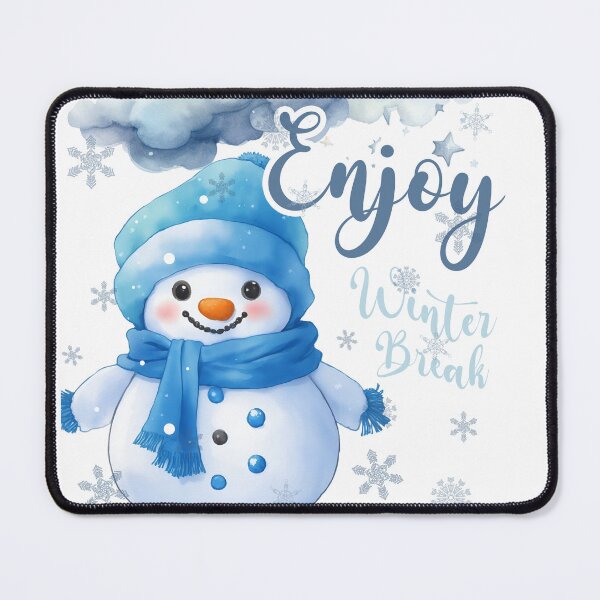 Item preview, Enjoy Winter break, Snowman, Teacher, Teaching Assistant, SEN Teacher, SEN Teaching Assistant, Appreciation Gift, Thank you gift designed and sold by MAKEtoFIT.