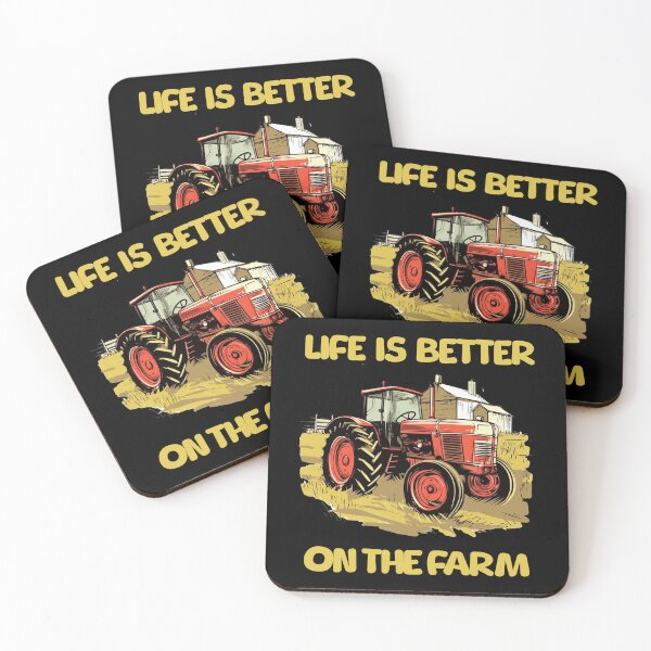 Item preview, LIFE IS BETTER ON THE FARM Gifts for agriculture fans, for the farmer designed and sold by ABCreativeShop.