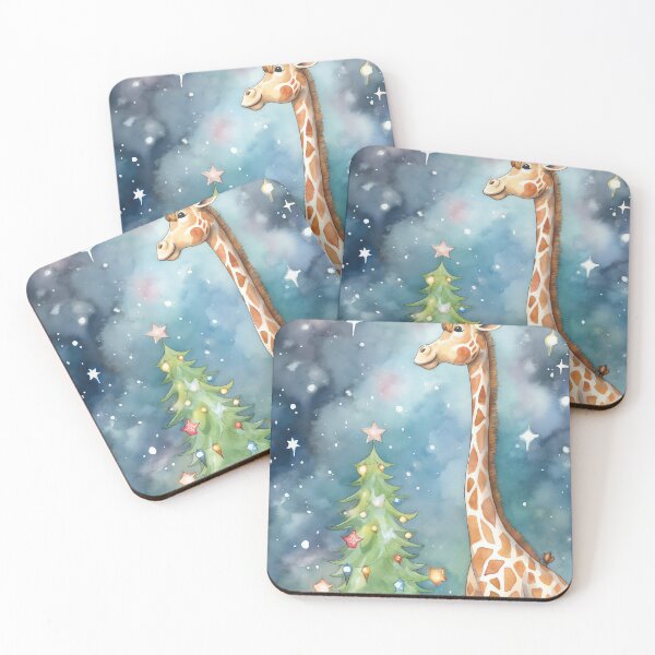 Item preview, Giraffes Christmas Star designed and sold by cute-animals99.