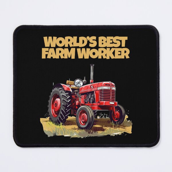 Item preview, WORLD'S BEST FARM WORKER Gifts for agriculture fans, for the farmer designed and sold by ABCreativeShop.