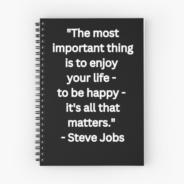 Item preview, Joyful Living: Steve Jobs Wisdom Quote Shirt designed and sold by DarlingsTees.