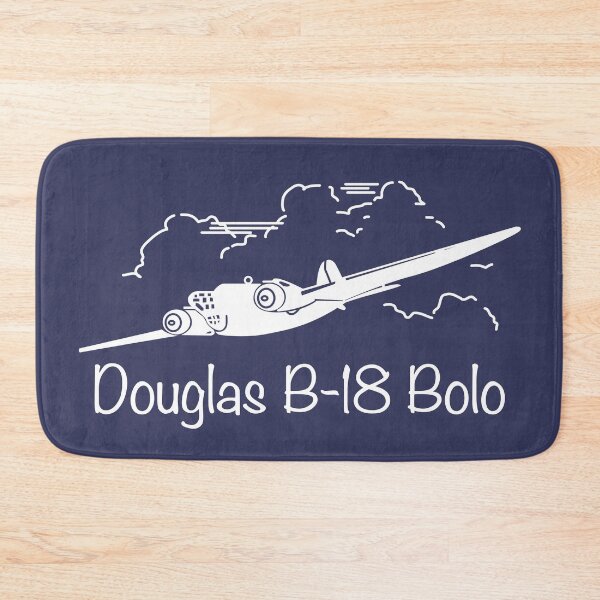 Item preview, Douglas B-18 Bolo WW2 Bomber Plane Flying Silhouette Diagram designed and sold by MilitaryMart.