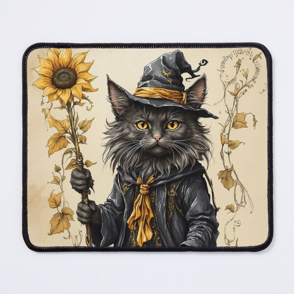 Item preview, Cat Magician, Magic Cat, Magic School for Cats designed and sold by MattCollinsShop.