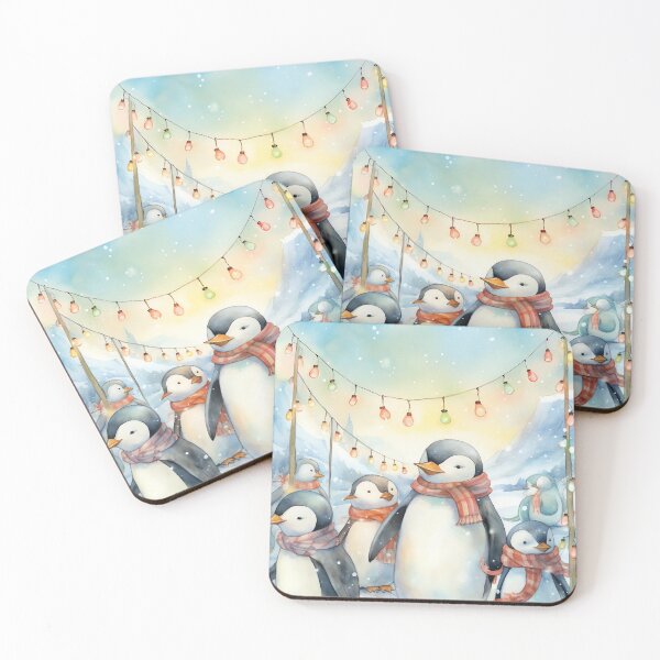 Item preview, Adorable Penguin Parade designed and sold by cute-animals99.
