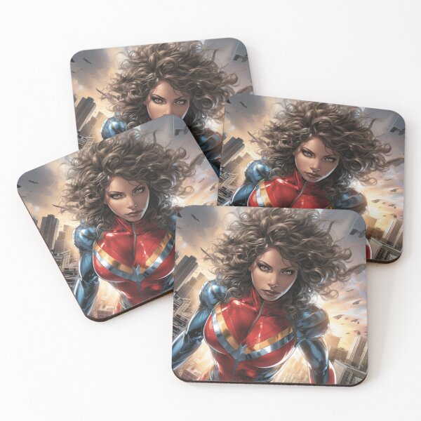 Item preview, Skybound Sentinel - Heroine's Gaze Art Print designed and sold by SmartDesignByBB.