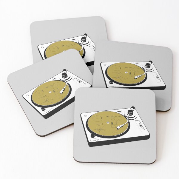 Item preview, Voyager 1 Golden Record Turntable Art designed and sold by cliffcollection.