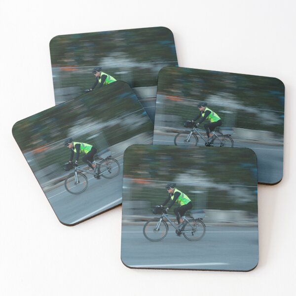Item preview, Cyclist on his way home from work designed and sold by kjewikarn.