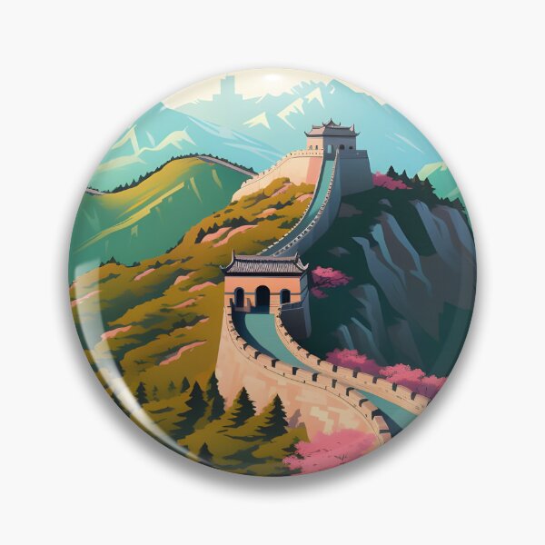 Item preview, Great Wall of China Travel Poster Design designed and sold by Urban  Charms.