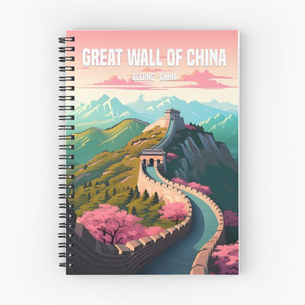 Item preview, Great Wall of China Travel Poster Design designed and sold by Urban  Charms.