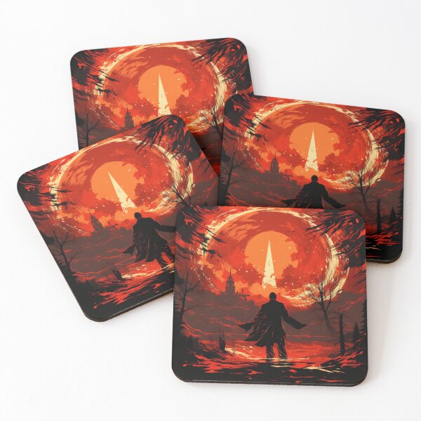 Item preview, Apocalyptic Dawn - Hero's Silhouette Art Print designed and sold by SmartDesignByBB.