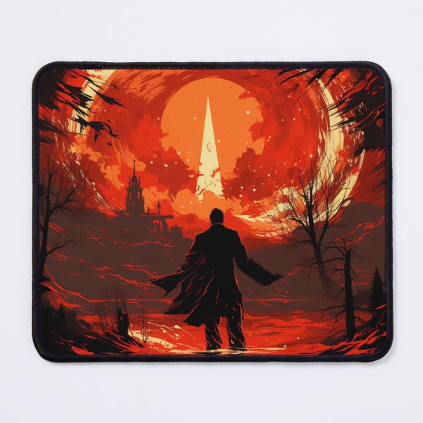 Item preview, Apocalyptic Dawn - Hero's Silhouette Art Print designed and sold by SmartDesignByBB.