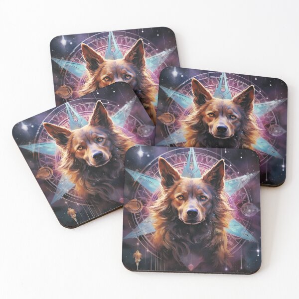 Item preview, Starlight Dog: The Radiant Embrace of an Evanescent Oracle's Transcendence designed and sold by Christian Weiss.