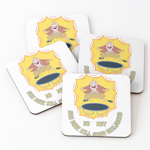 Item preview, Old man jumping on a trampoline. Do not you dare kill your childhood  designed and sold by Eloriss.