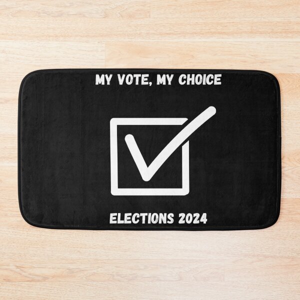 Item preview, My Vote Choice Trump 2024 Biden President elections designed and sold by STRAVOY.