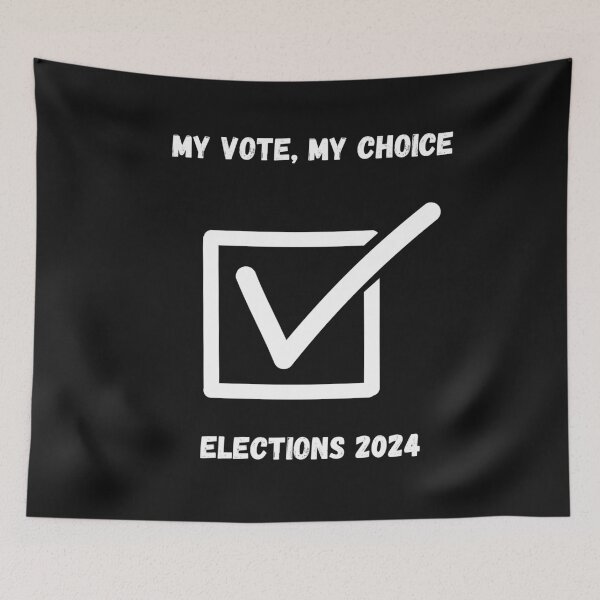 Item preview, My Vote Choice Trump 2024 Biden President elections designed and sold by STRAVOY.