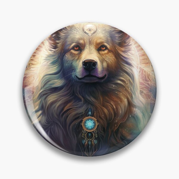 Item preview, Starlight Dog: The Radiant Embrace of an Evanescent Oracle's Transcendence designed and sold by Christian Weiss.