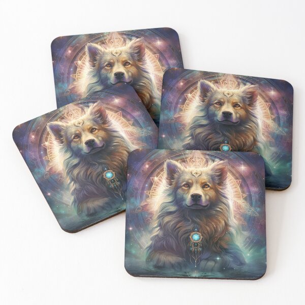 Item preview, Starlight Dog: The Radiant Embrace of an Evanescent Oracle's Transcendence designed and sold by Christian Weiss.