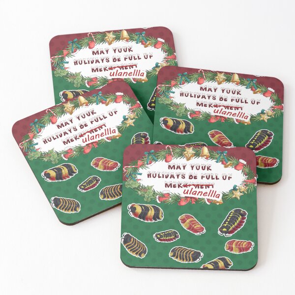 Item preview, Merulanella Christmas card designed and sold by Pods-n-Pugs.