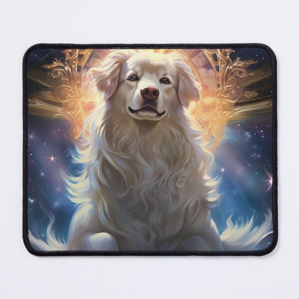 Item preview, Starlight Dog: The Radiant Embrace of an Evanescent Oracle's Transcendence designed and sold by Christian Weiss.