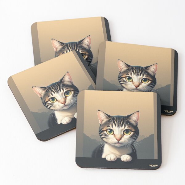 Item preview, Kitten in the Window - Chic Chat Créations Ref.038 designed and sold by ChicChat.