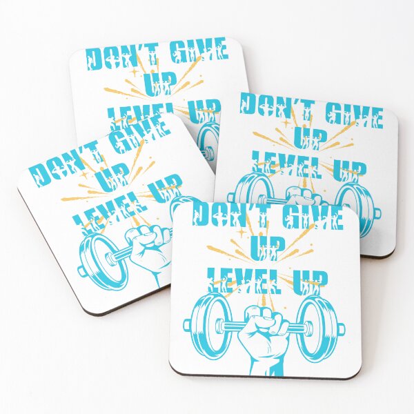 Item preview, Don't Give Up, Level Up designed and sold by KingOfMyShop.