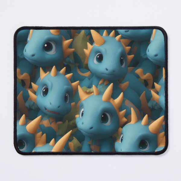 Item preview, cute baby dragons pattern designed and sold by PasindhuW.