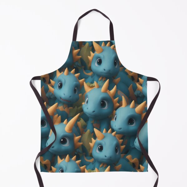 Item preview, cute baby dragons pattern designed and sold by PasindhuW.