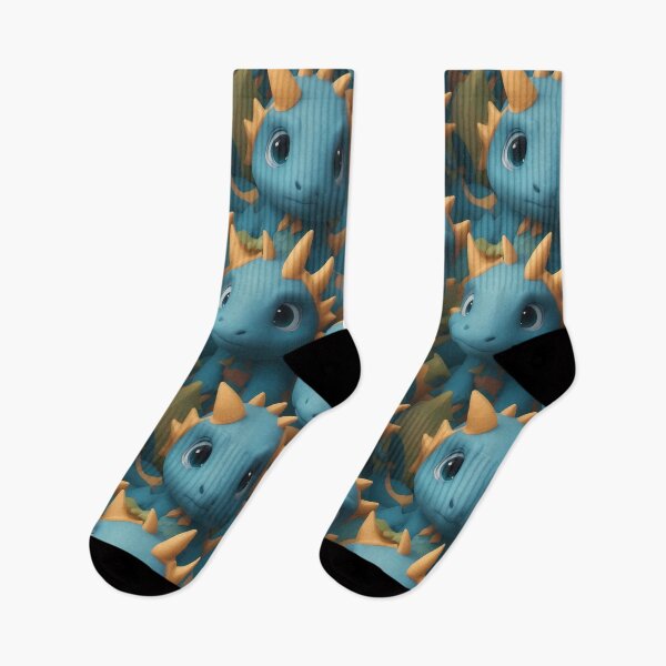 Item preview, cute baby dragons pattern designed and sold by PasindhuW.