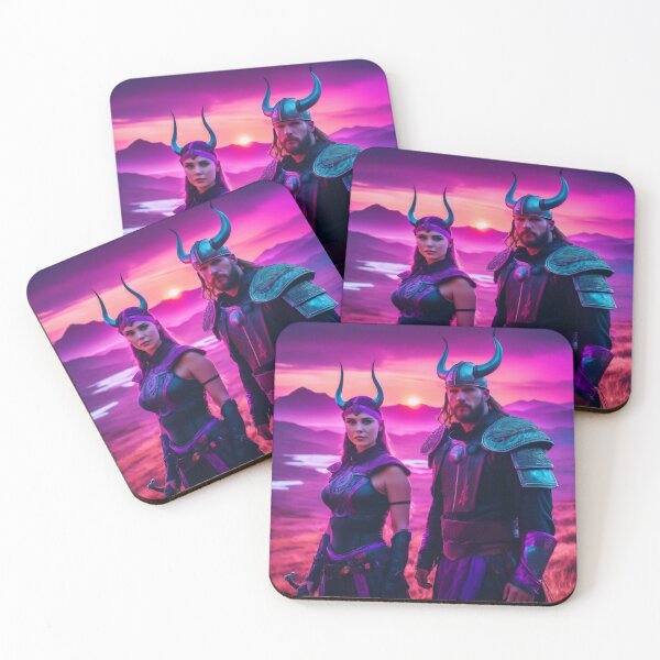 Item preview, Neon Vikings designed and sold by Bunmigraphics .