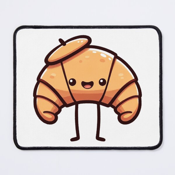 Item preview, Croissant with a beret designed and sold by CoquerelleStore.