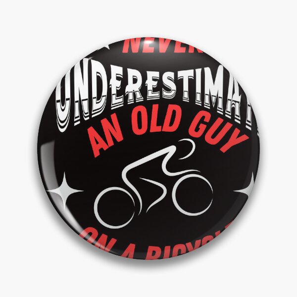 Item preview, Never Underestimate An Old Guy on a bicycle shirt clasic  designed and sold by scofield97.