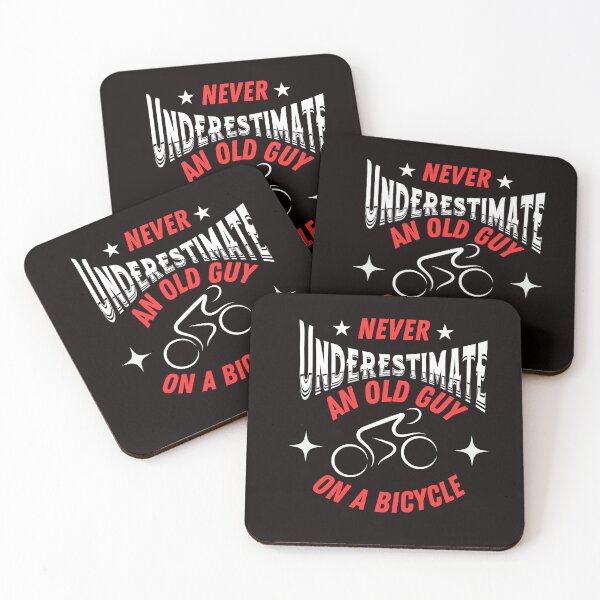 Item preview, Never Underestimate An Old Guy on a bicycle shirt clasic  designed and sold by scofield97.