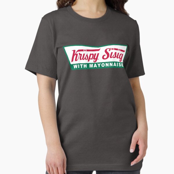 Item preview, Krispy Crispy Sisig Filipino Dish Delicious Food Spicy Sweet Salt Gear designed and sold by Space Bubble Shirts.